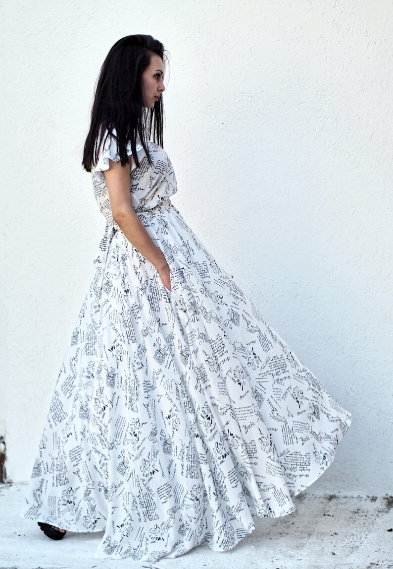 Summer maxi dress/long summer dress/women maxi summer dress/maxi dresses women image 8
