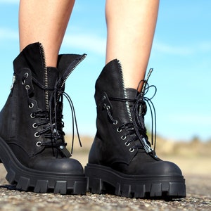 Designer Leather Boots for Women, Men