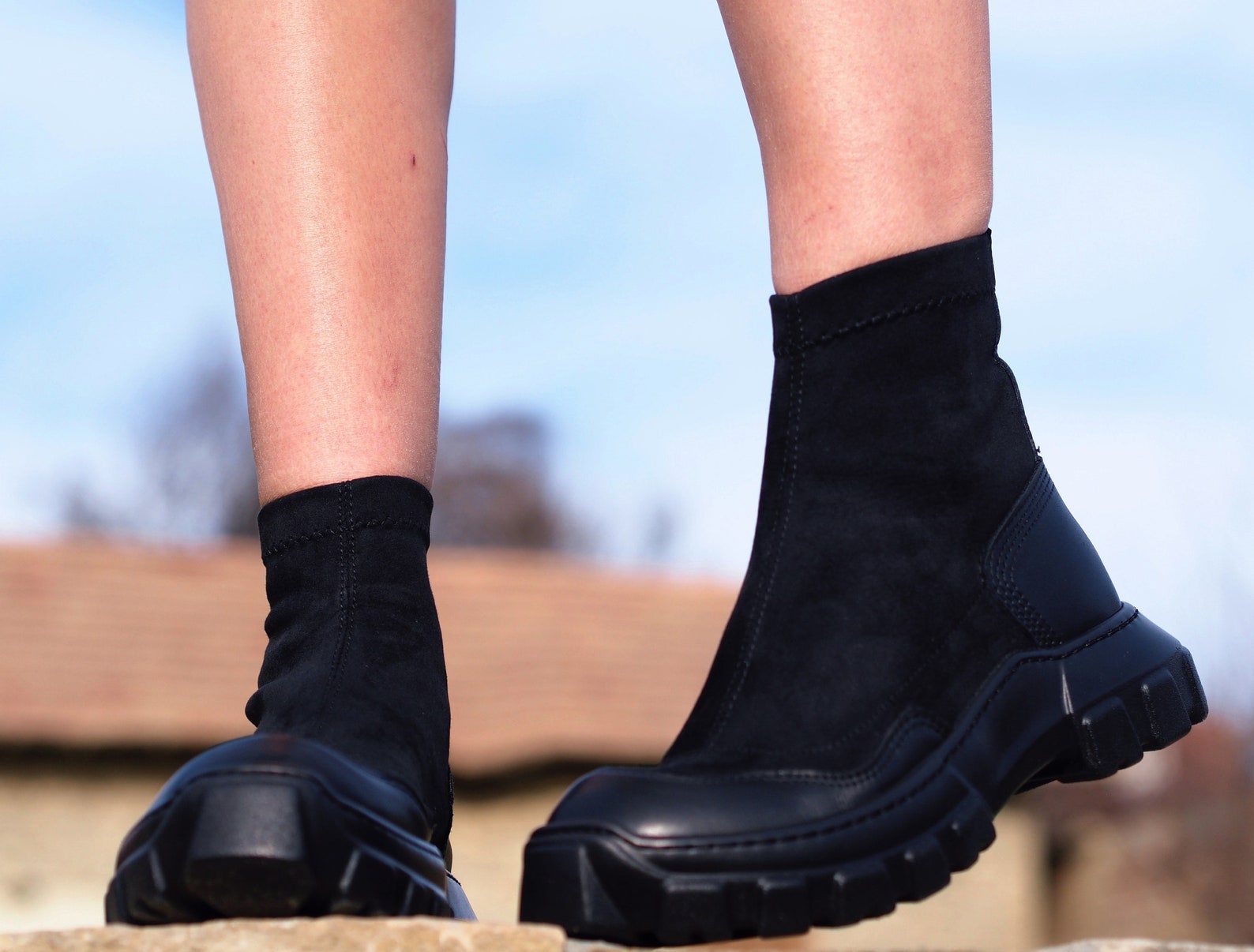 genuine leather boots