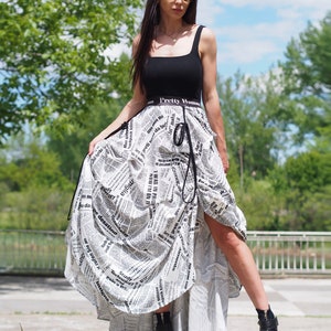 Newspaper Skirt - Etsy