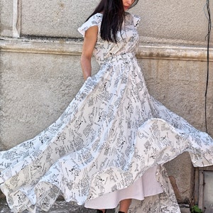 Summer maxi dress/long summer dress/women maxi summer dress/maxi dresses women image 1