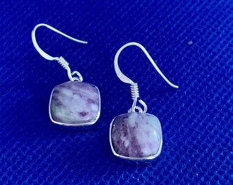 Earrings Kammerite Natural stones set in sterling silver.
