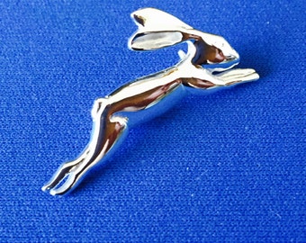 Hare Brooch sterling silver .925 Fine quality