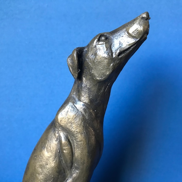 Greyhound Cold Cast Bronze Art Deco in Style.fine quality made in the U.K.