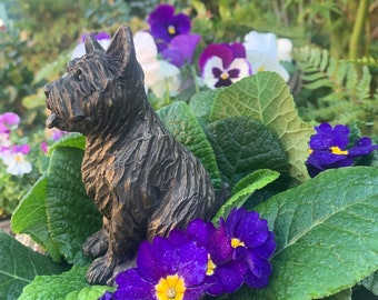 Westie dog Cold Cast Bronze.fine quality made in the U.K.