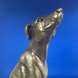 Greyhound Cold Cast Bronze Art Deco in Style. fine quality made in the U.K.