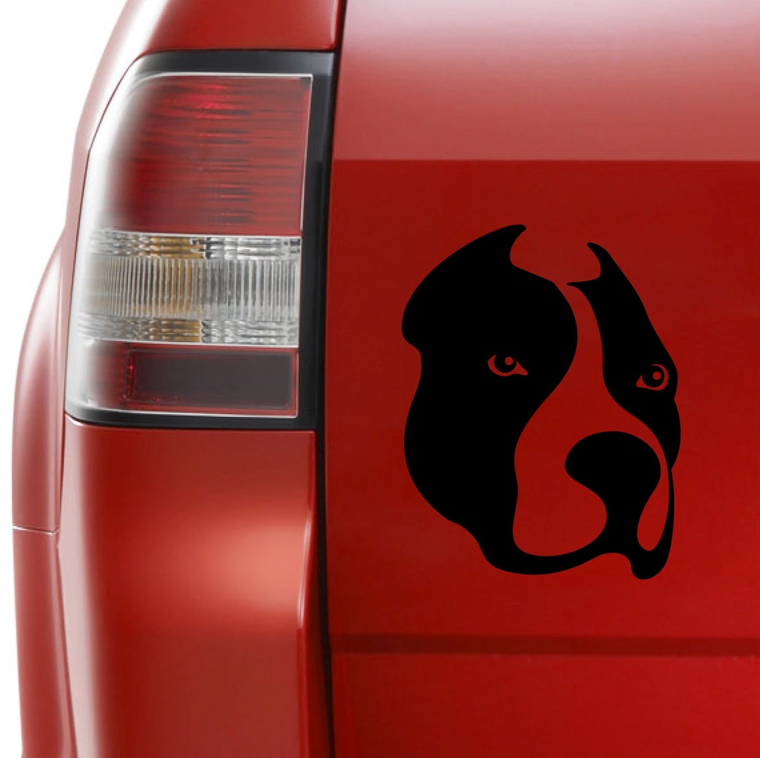 Pitbull Dog Sticker In Custom Size And Colors - Foto 10