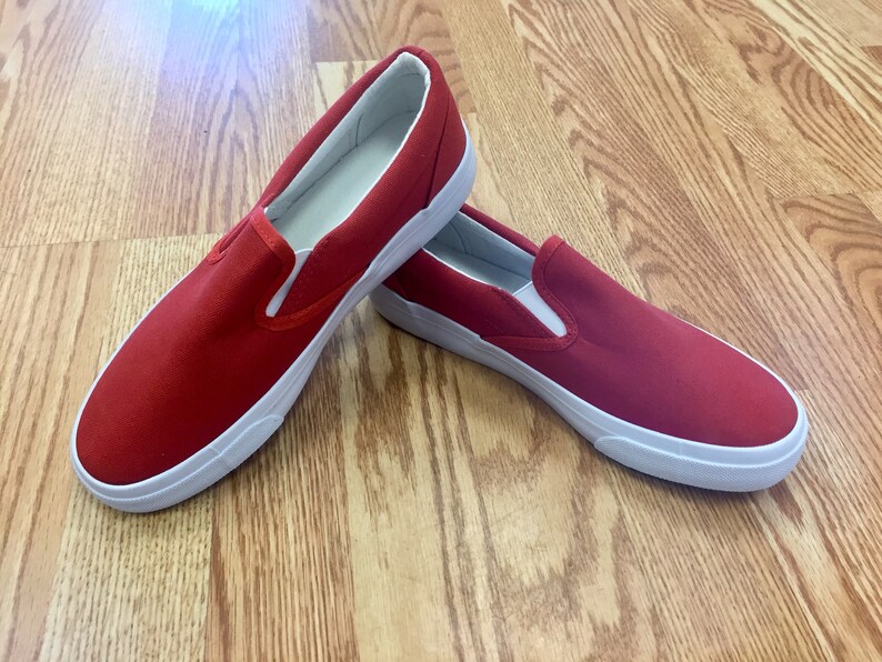 blank canvas sneakers