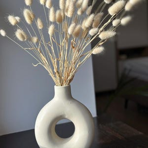 Dried Natural 50 pcs Lagurus stems, Rabbit Bunny Tails, Beige lagurus Flowers, DIY craft supply, Wedding table decor, Dried Grass Bouquet