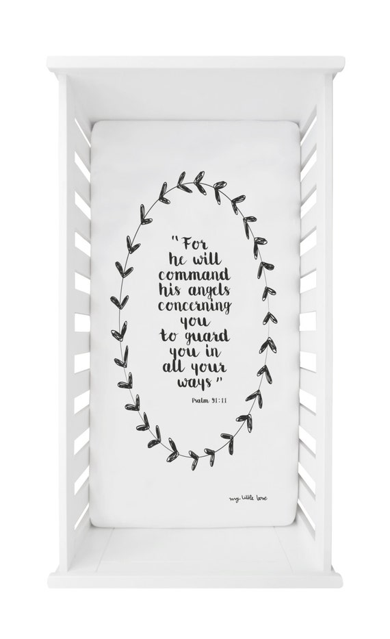 Bible verse store crib sheet