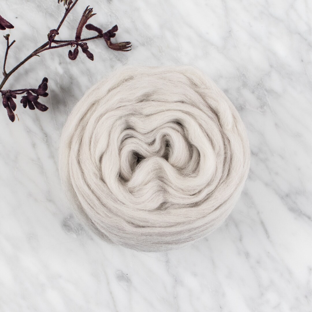 Organic Chunky Merino Wool Roving for Weaving/spinning/felting/arm