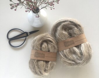 Flax Fibers Natural / Vlas lont