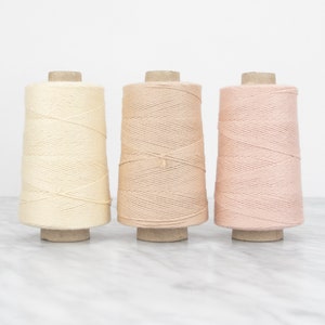 Colored Warp Thread 0.8mm - 100gr - Shell Colors