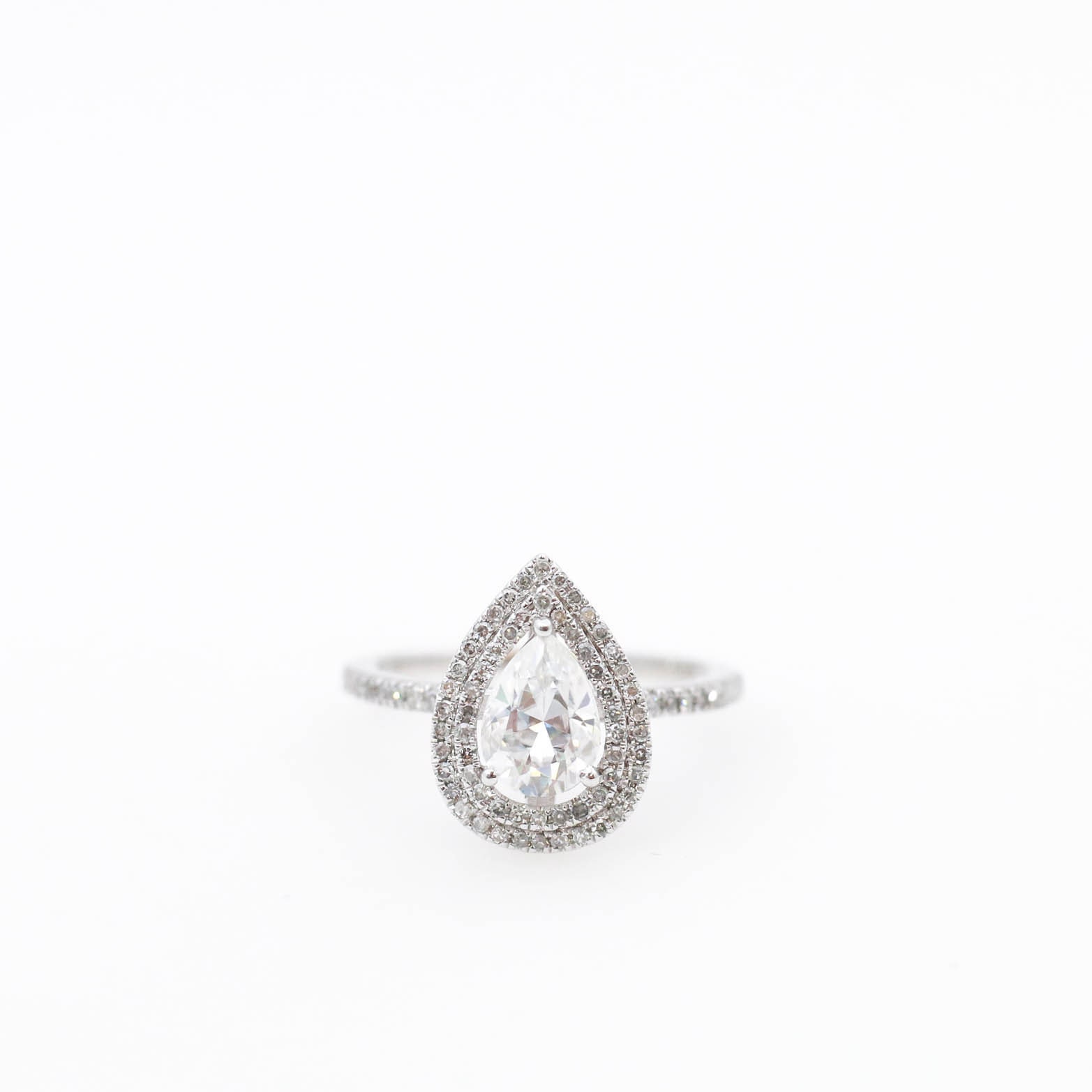 14kw Marquise 6-Prong V-End 1.00ct Setting