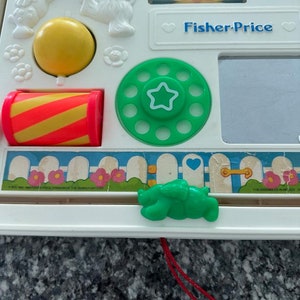 Fisher-Price Activity Center 1973 Tableau D'activité vintage d'éveil