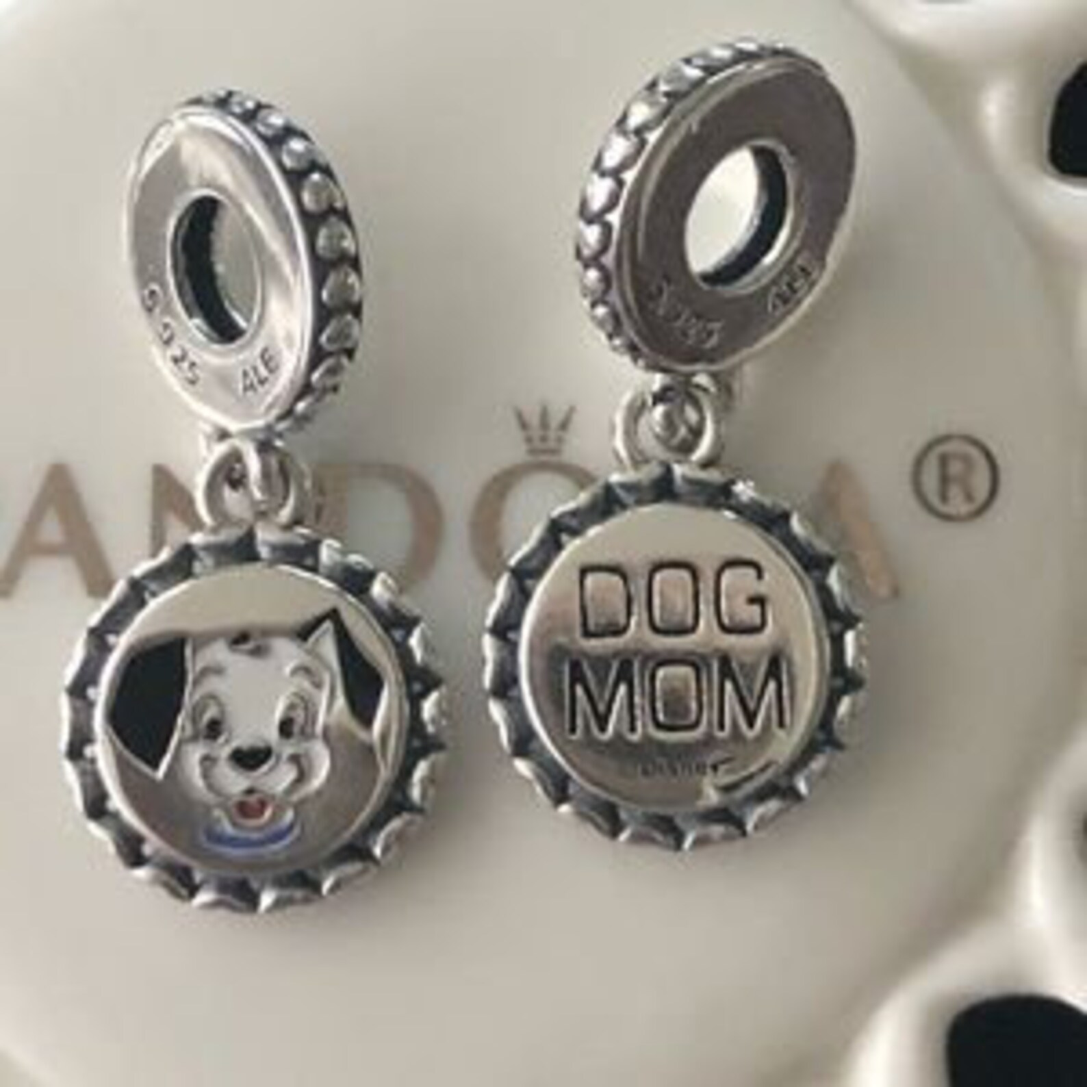 New Pandora Disney Parks Exclusive Dog Mom Charm Etsy