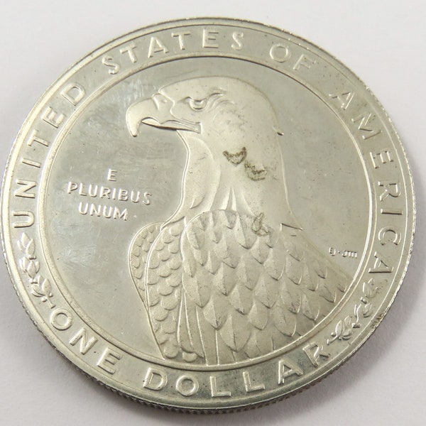 U.S. 1983 S Proof Silver Dollar Commemorative from Los Angeles Olympics.Subject-Discus Thrower