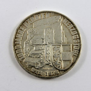 Austria 1976 Silver 100 Schilling Coin.Subject-1000th Anniversary-Carinthia.