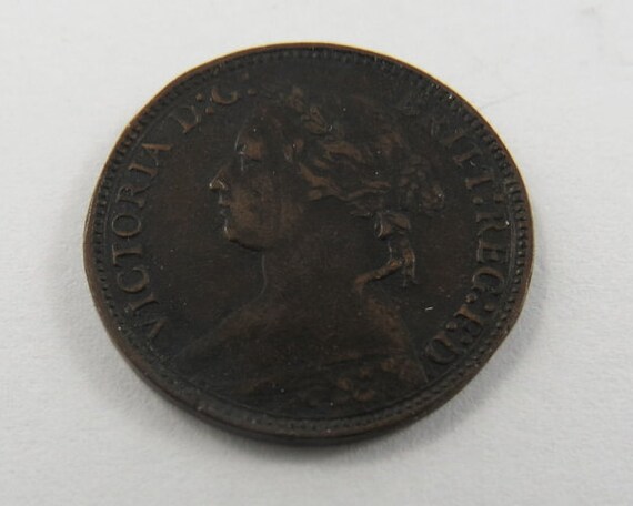 1875 penny hotsell farthing for sale