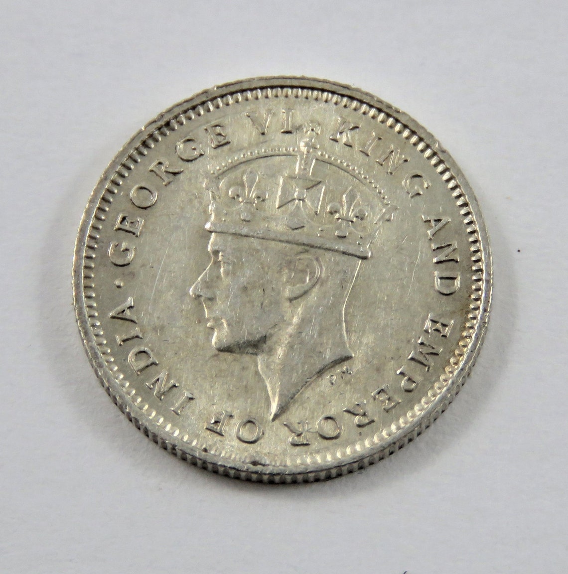 British Guiana 1945 Silver Four Pence Coin.low Mintage120000 Etsy UK
