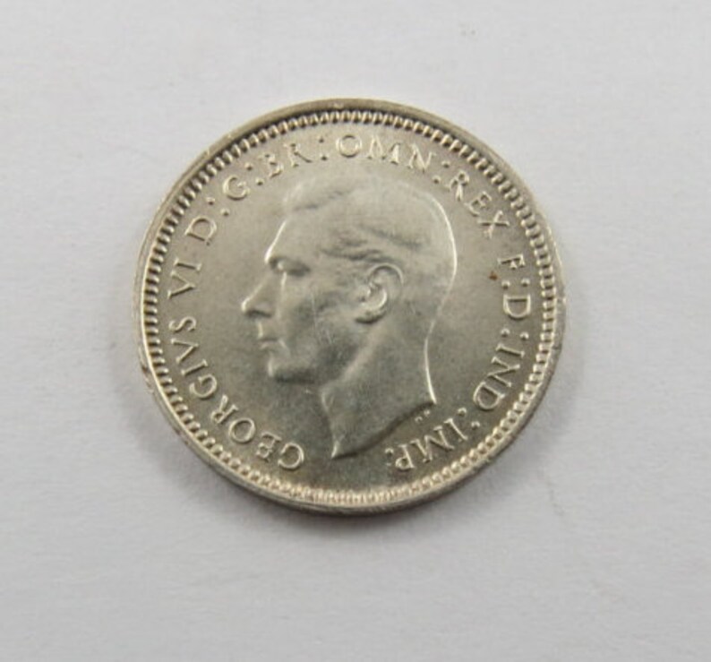 Australia 1943Three Pence Coin.KM#37