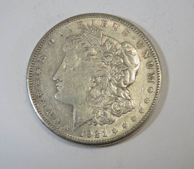 1921 S Morgan Silver Dollar Coin. U.S