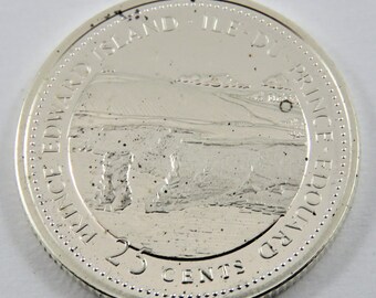 Canada 1867-1992 Proof Sterling Silver Prince Edward Island Quarter Encapsulated. Proof Mintage -149579 Coins