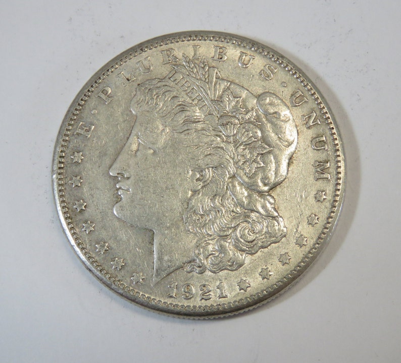 1921 S Morgan Silver Dollar Coin. U.S