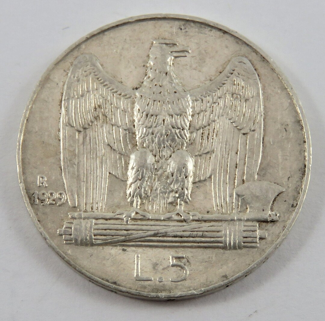 valore delle 5 lire del 1929