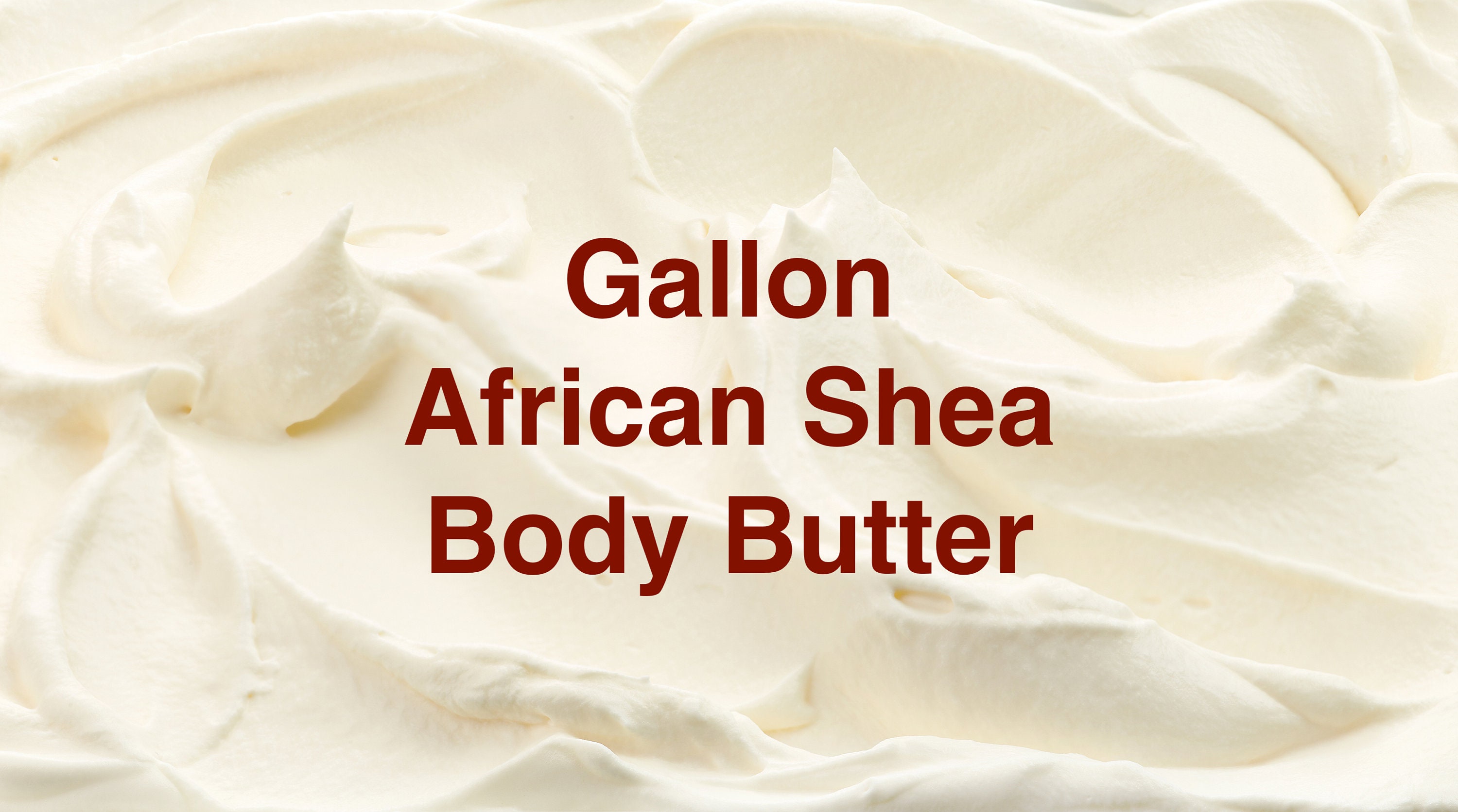 Gallon Shea Body Butter Organic Shea Butter Wholesale Shea Etsy