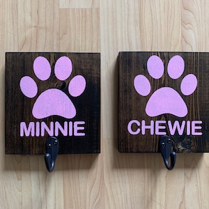 Dog Leash Hangers - Custom