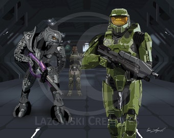 Ilustraciones de Halo 3