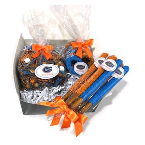 Graduation Gift Box / College Gift Box / Chocolate Pretzel Gift Box - Graduation Gift For Him / Graduation Gift For Her / High School Grad
