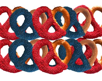 University of Pennsylvania Chocolate Covered Pretzels - College Acceptance / College Care Package / Graduation Gift / Bed Party / UPenn