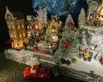 christmas village display mountain overlook platform base 28x12 dept 56 lemax for department 56 city buildings cobblestone sidewalk - Dept 56 Christmas Village christmas village display mountain overlook platform base 28x12 dept 56 lemax for department 56 city buildings cobblestone sidewalk - Dept 56 Christmas Village