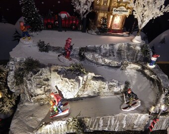 Department 56 Christmas Village Small Snow Base Display Platform 4025367 Department 56 Christmas Village Small Snow Base Display Platform 4025367