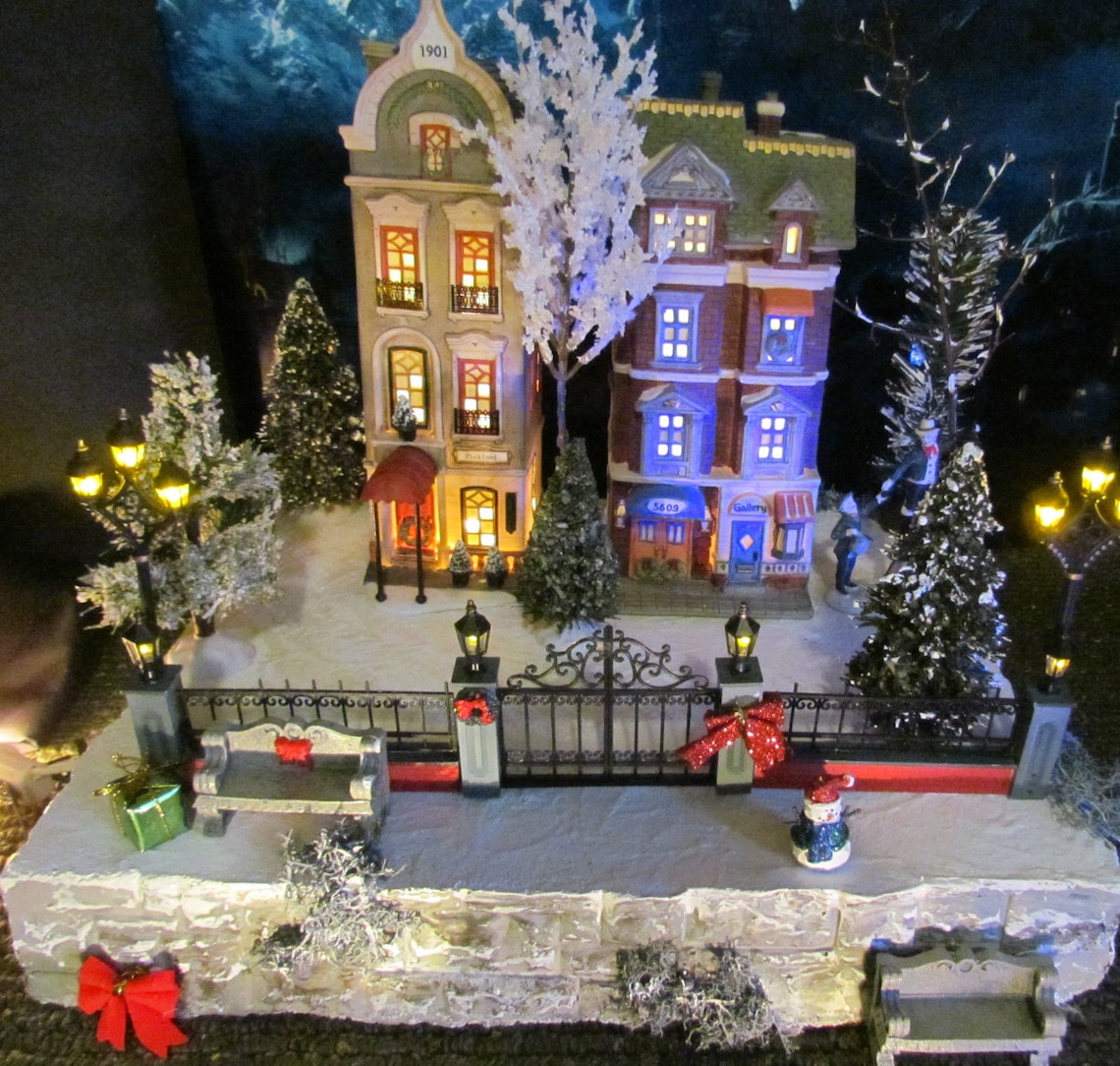 Christmas Village Display Base 