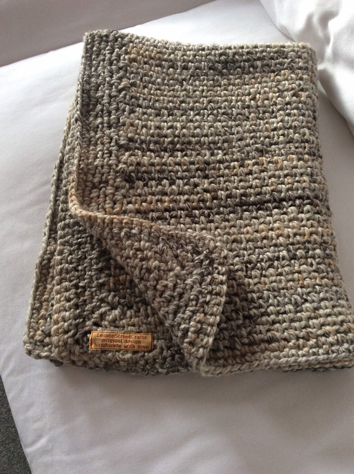 Luxurious Chunky Thick Afghan Throw in Warming Neutrals Etsy UK