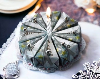 Origami Faltanleitung Torte (***)