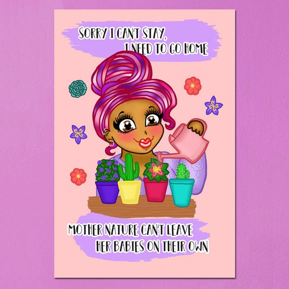 Mother Nature print