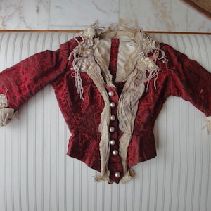 Les Poupees D'autrefois - SUBLIME POUPEE JUMEAU BOUCHE FERMEE TAILLE 12 DANS SA TENUE D'ORIGINE EN PARFAIT ETAT