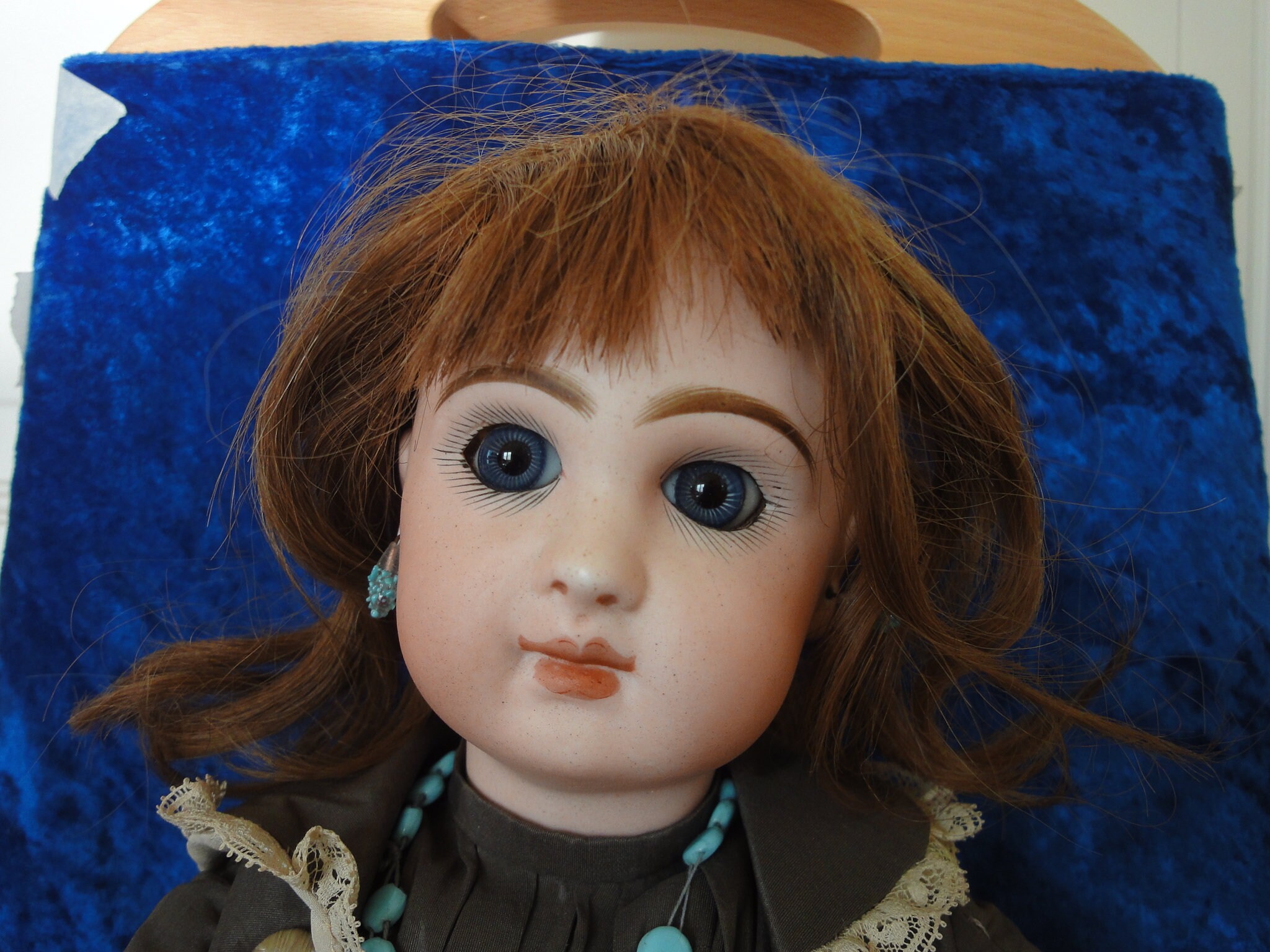 Antique Doll French Jumeau Doll Bebe Jumeau Closed Mouth Earrings Etsy