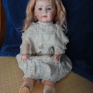 Poupée Ancienne Sfbj Unis France Simon Halbig Heubach ? 35 Cm