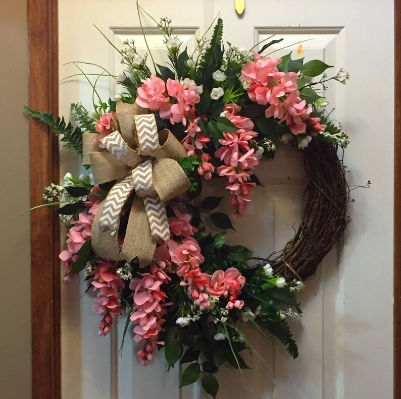Everyday Wreath Spring Decor Front Door Image 0