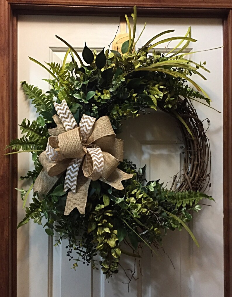 Front Door Decor Everyday Wreath