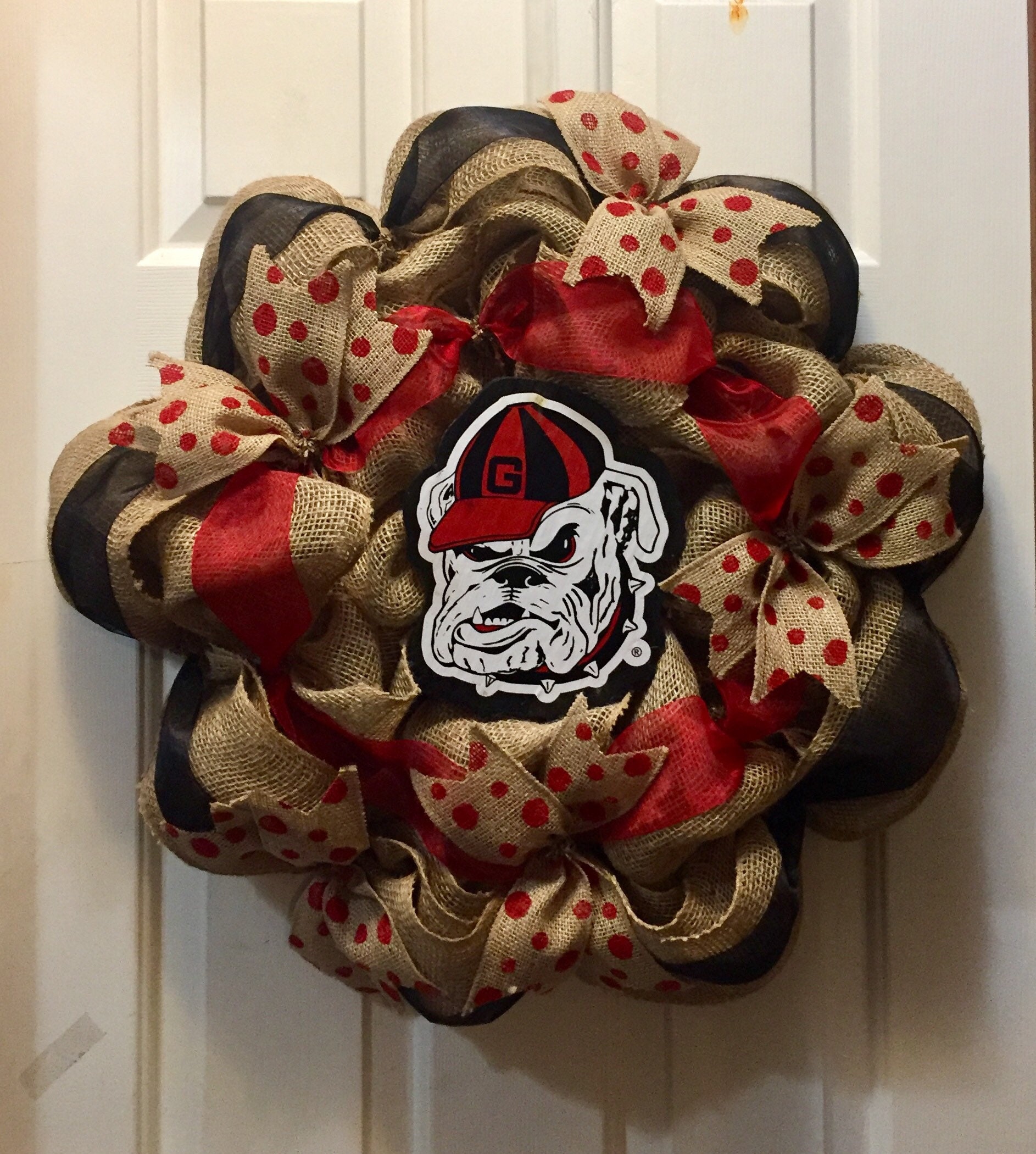 Georgia Bulldog Wreath Georgia Bulldog Front Door Decor | Etsy Georgia Bulldog Wreath Georgia Bulldog Front Door Decor | Etsy