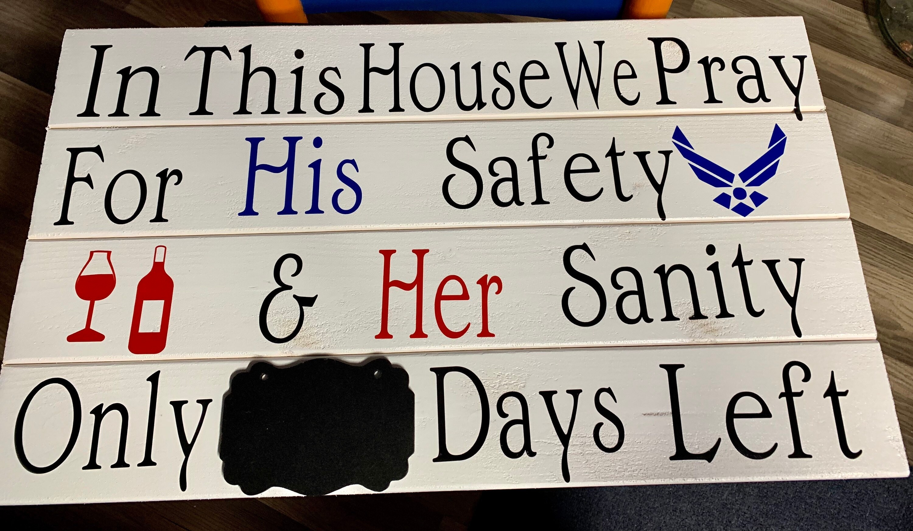 Deployment Gift Idea, Deployment Countdown, Military Deployment ...