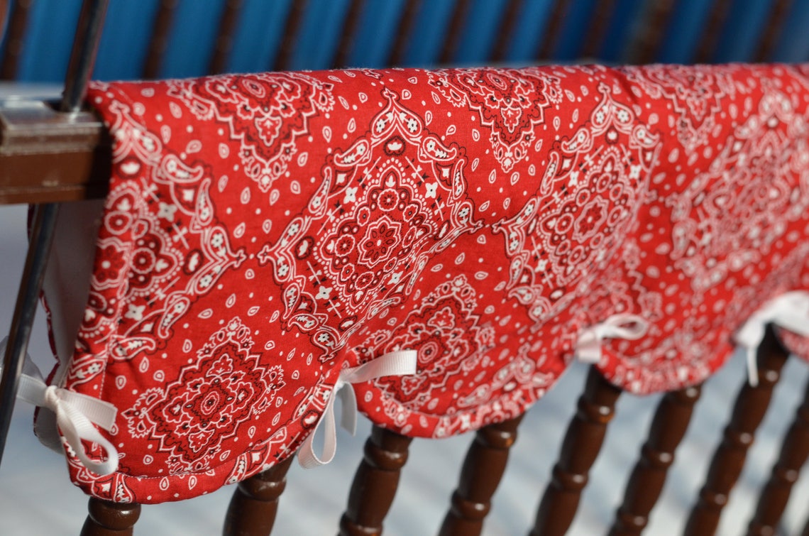 Scalloped Crib Rail Cover PDF Sewing Pattern With VIDEO Etsy