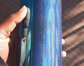 20oz Straight Iridescent/Glitter Metallic Sublimation tumblers