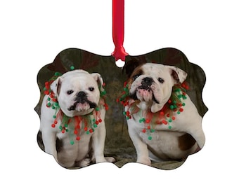 Blank Double Sided Sublimation Alminum Christmas ornaments